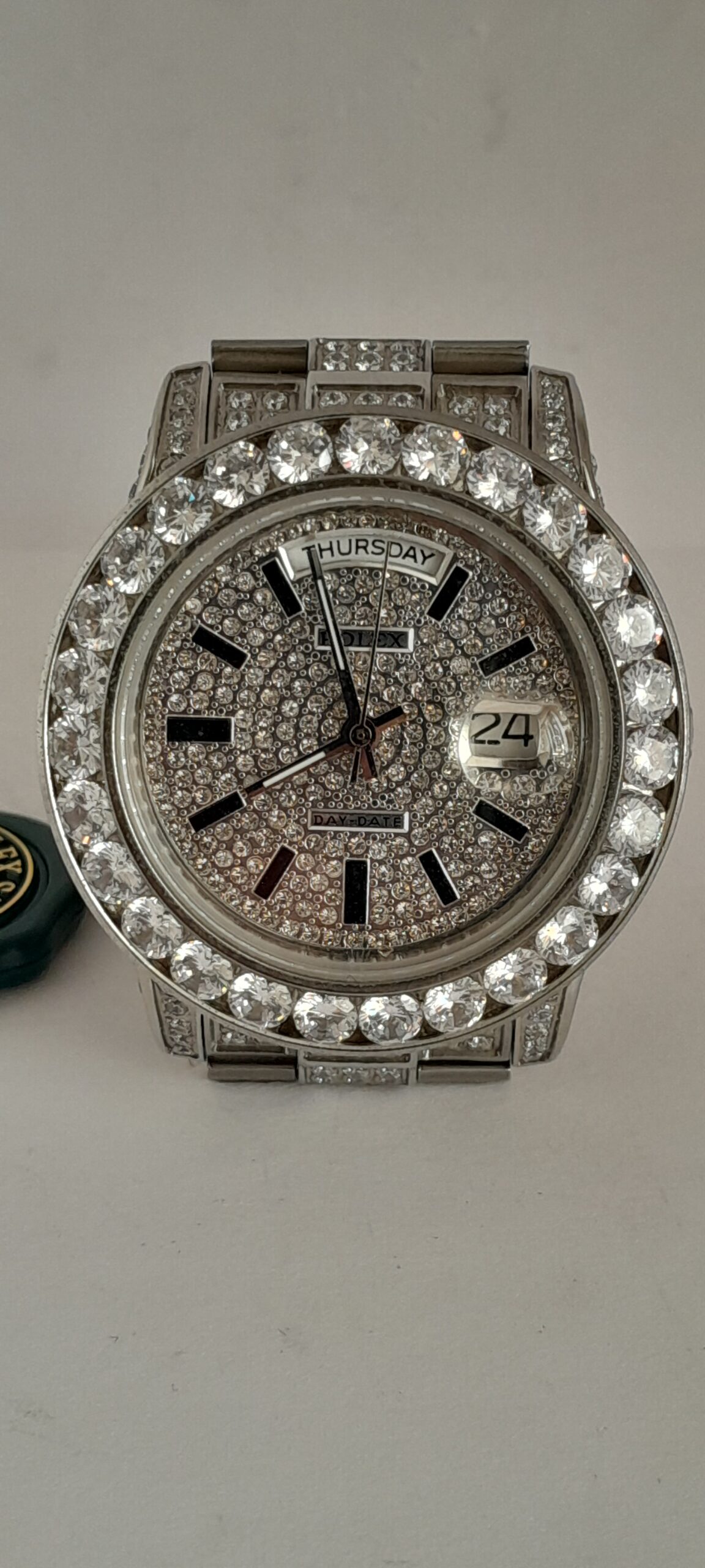 Swiss Rolex Datejust  Acero Full Diamond