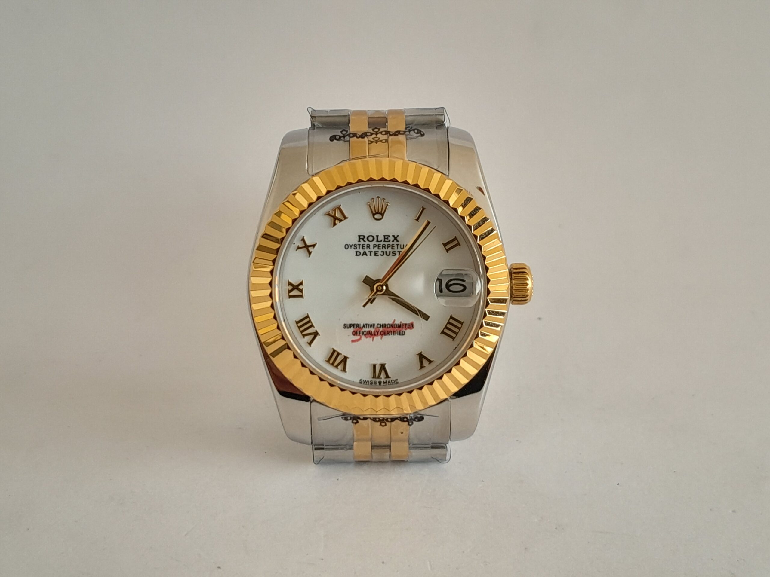 Rolex Date Just Acero-Oro